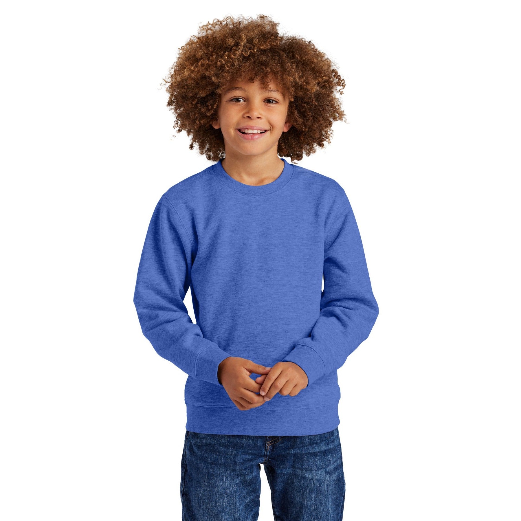 District-District® Youth V.I.T.™ Fleece Crew DT6104Y-MedTech-8